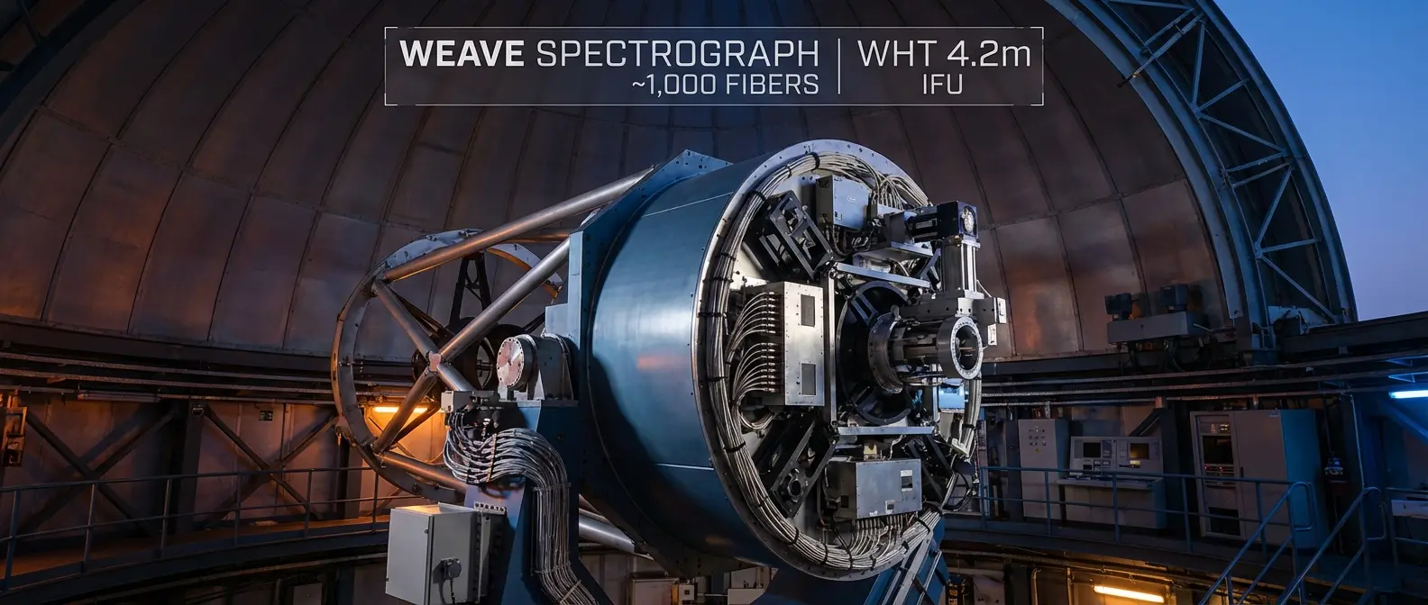 WEAVE Spectrograph - William Herschel Telescope La Palma
