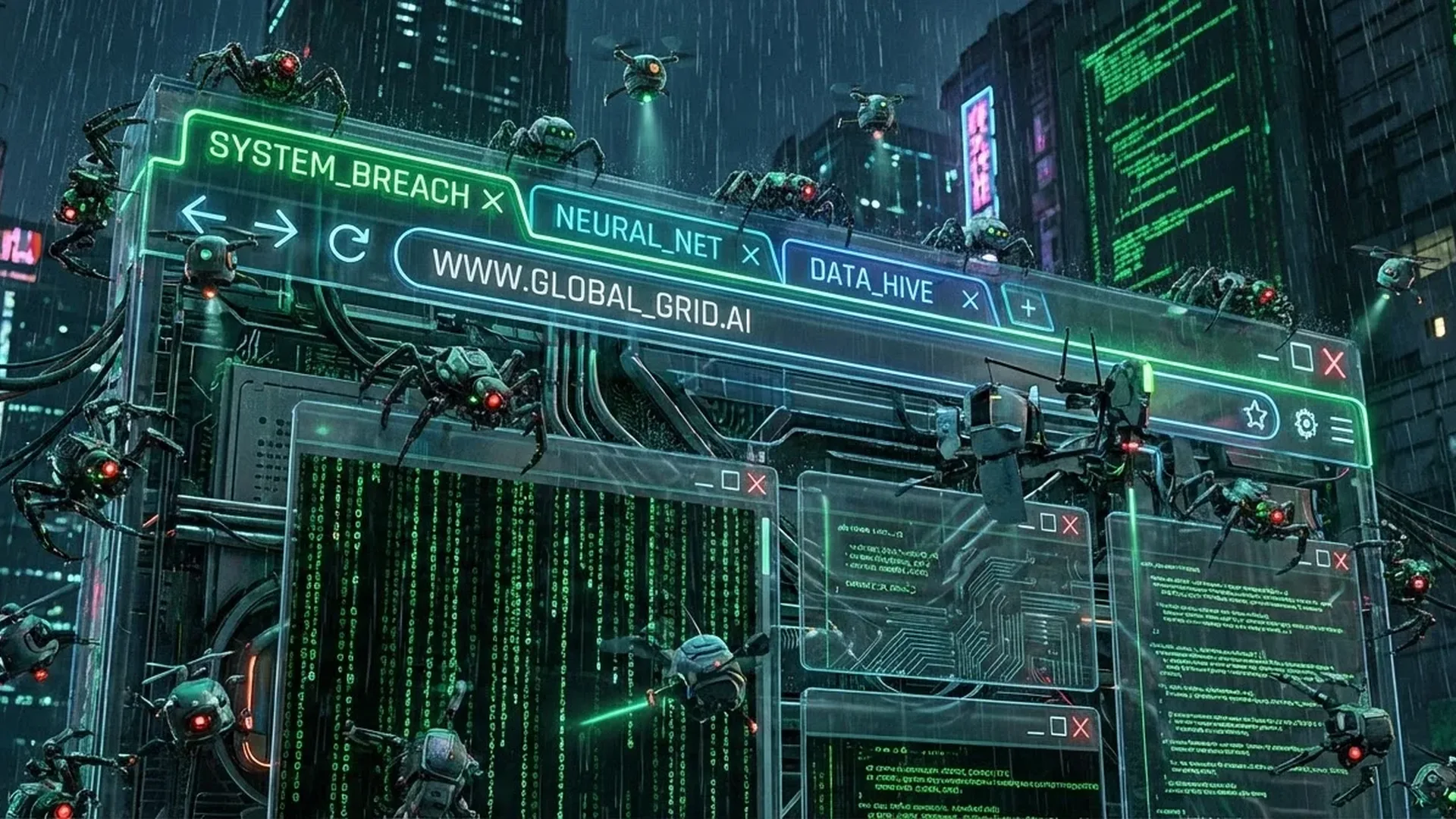 Οπτικοποίηση της κίνησης AI bots στο internet με γραφήματα και στατιστικά