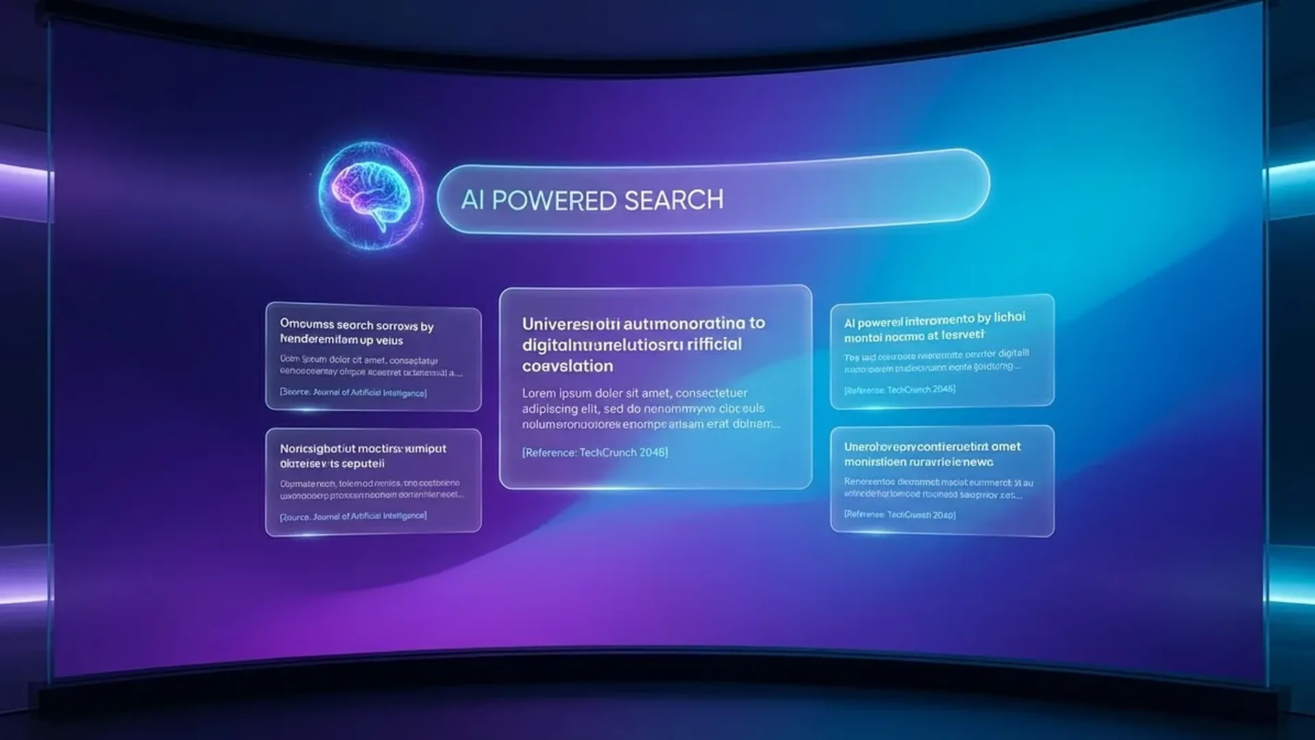 Perplexity AI interface showing AI-powered search results with comprehensive answers and source citations