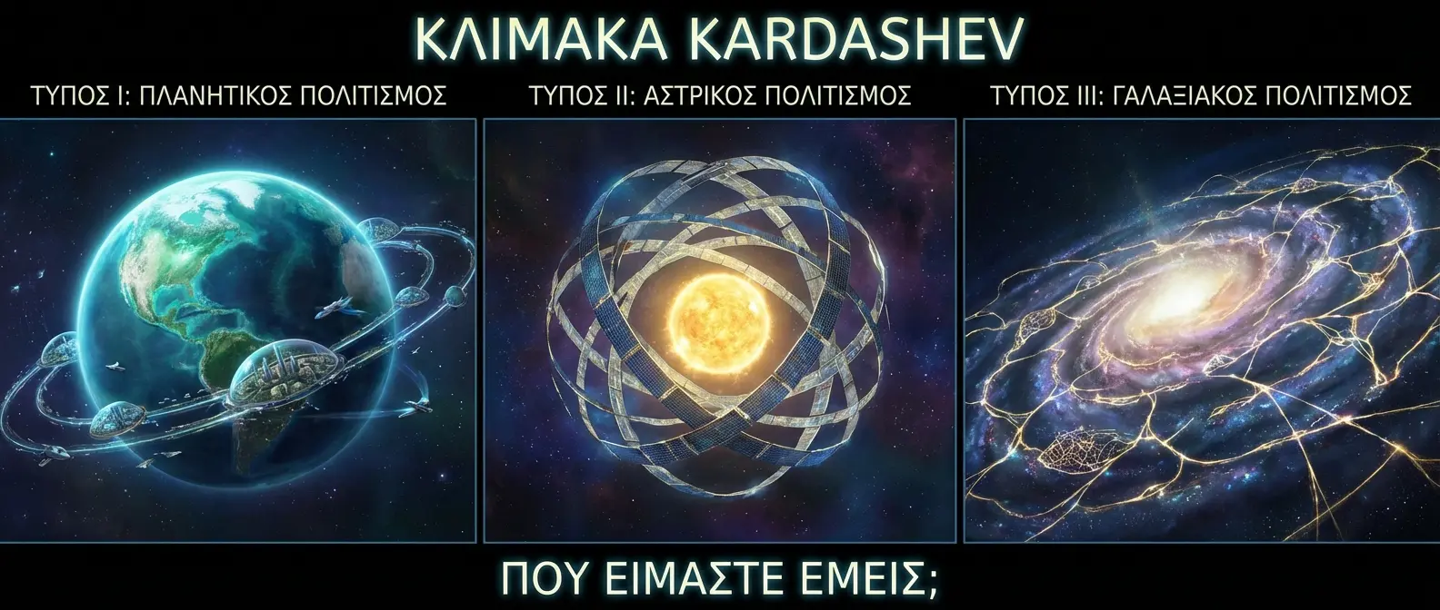 Κλίμακα Kardashev και τύποι εξωγήινων πολιτισμών