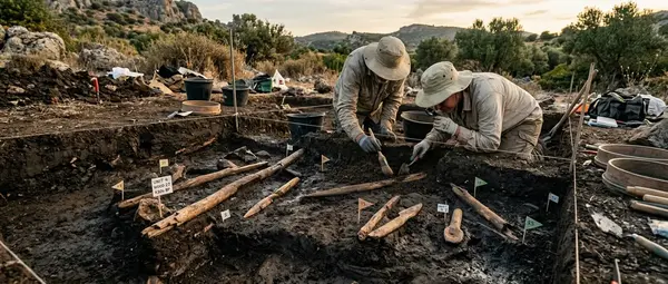 430,000-Year-Old Wooden Tools Discovered in Greece