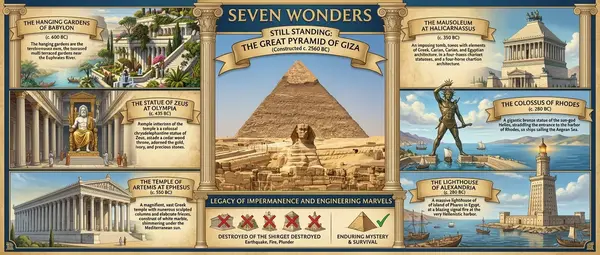 7 Wonders of the Ancient World: What Remains Today?