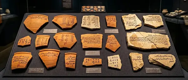 Ancient Egyptian Ostraca: Writing on Pottery Shards