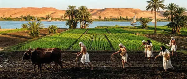 How Nile Floods Built Ancient Egypt