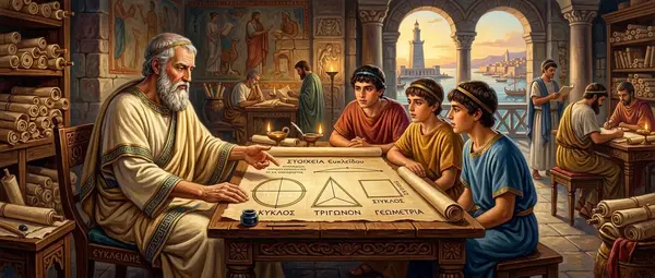 Greek Geometry: Euclid and Pythagoras Foundations