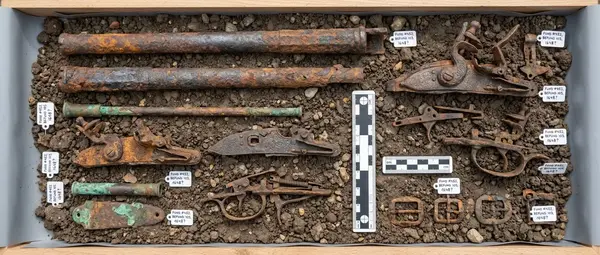 17th Century Cannon Fragments Found in German Castle