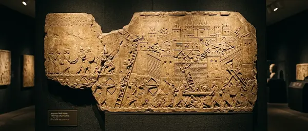 Assyrian Relief: First Image of Jerusalem?
