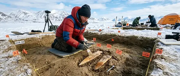 14,000-Year-Old Mammoth Ivory Tools Found in Alaska