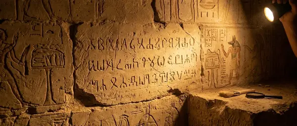Ancient Indian Graffiti Found in Egyptian Royal Tombs