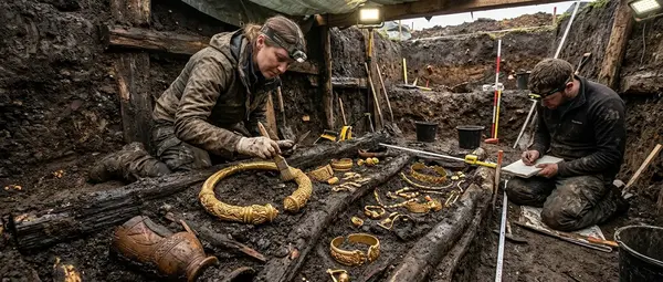 2,600-Year-Old Celtic Tomb Preserves Wooden Treasures