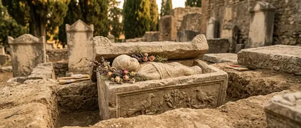 Roman Infant Burial Rituals with Plaster Casts