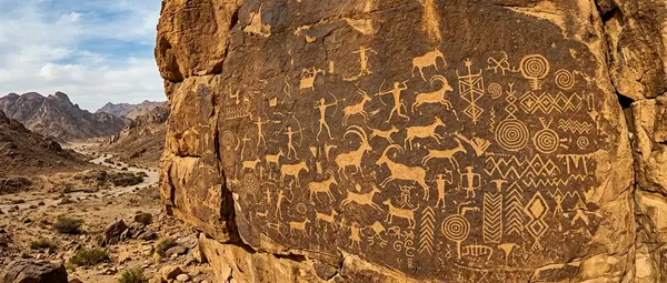 Sinai Rock Art: 10,000 Years of Human Expression