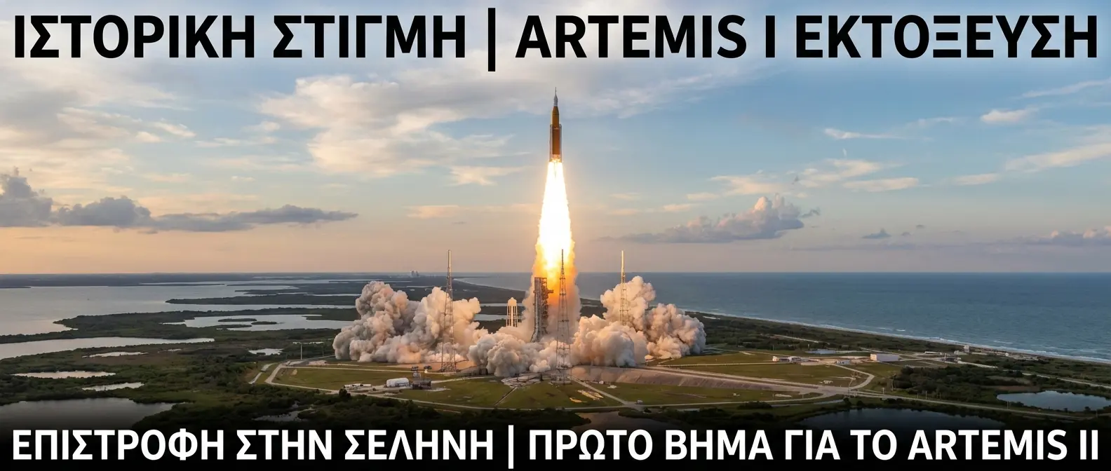 Μεταφορά του πυραύλου SLS στο Launch Pad - Artemis I Rollout