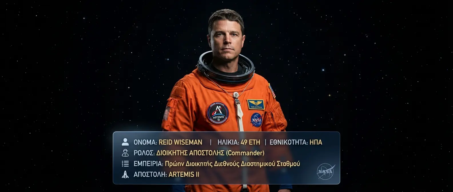 Reid Wiseman - Κυβερνήτης Artemis II