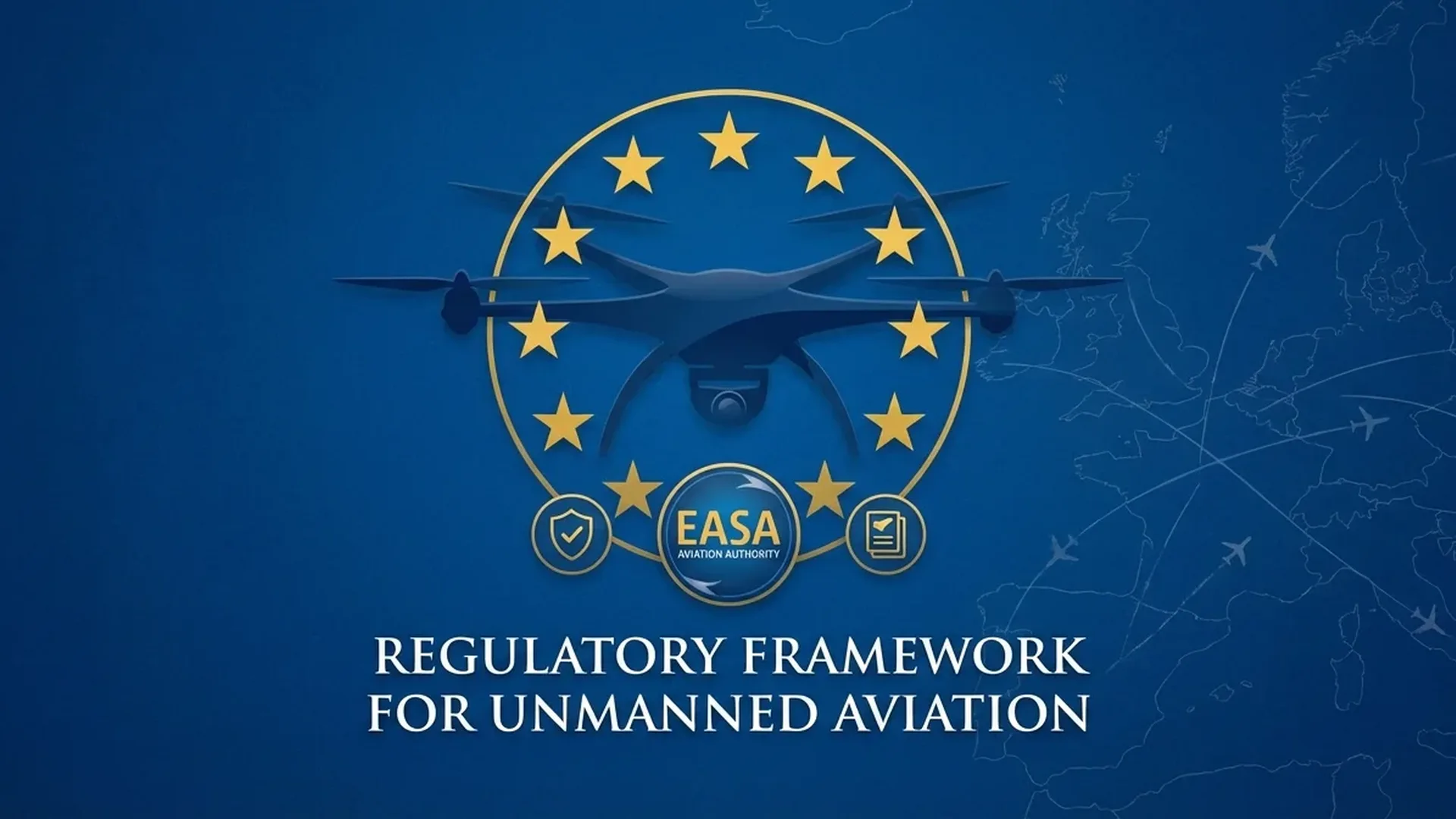 EASA drone regulation categories and classes diagram showing Open, Specific, and Certified flight operations across European Union