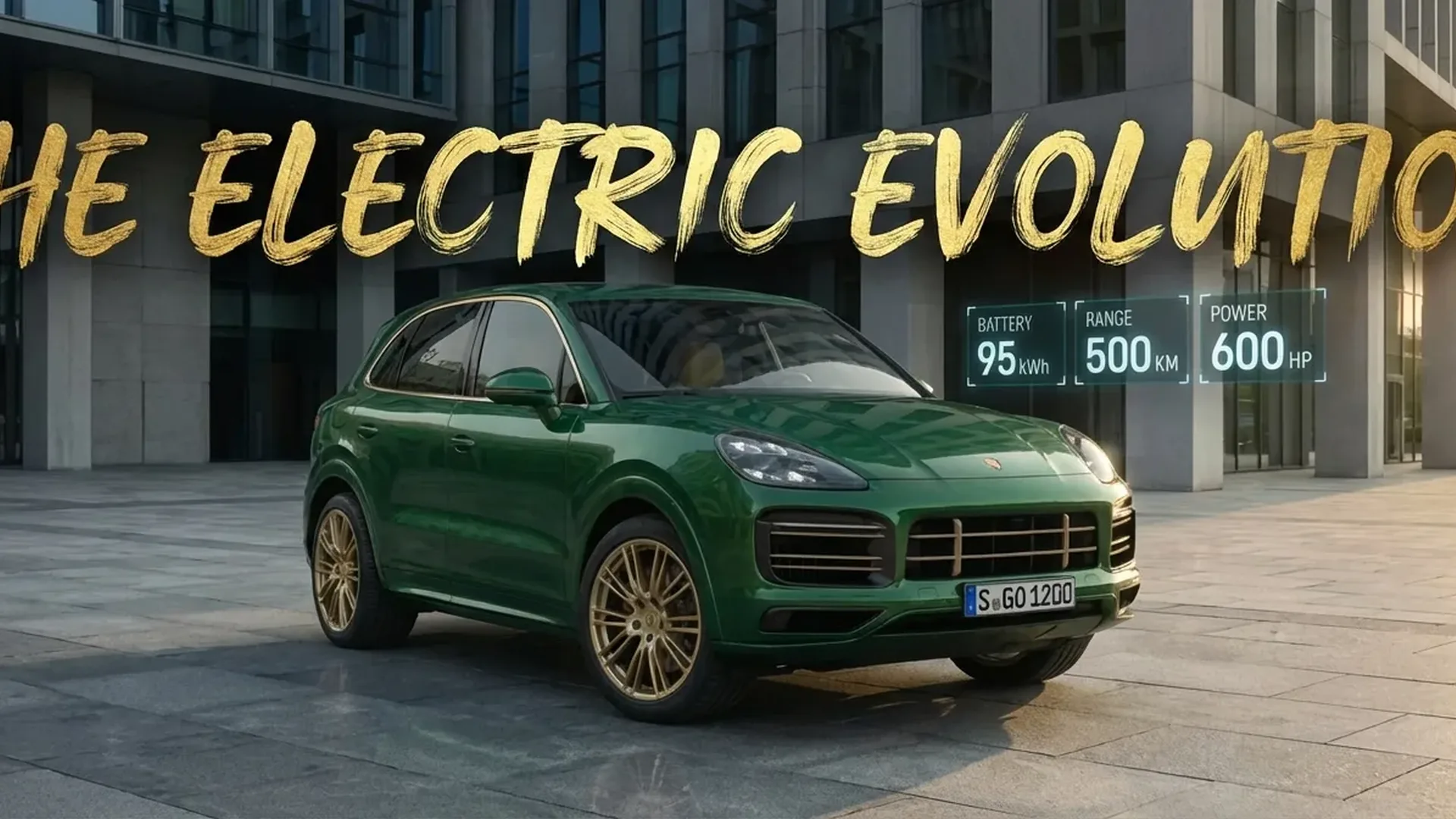 2026 Porsche Cayenne Electric luxury SUV with 804 hp performance and premium design