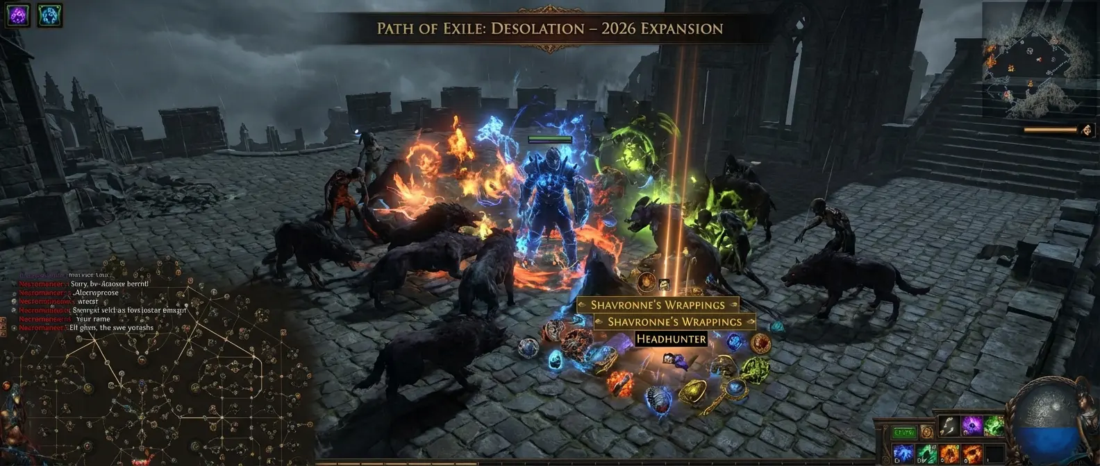 Path of Exile action RPG with deep character customization and loot