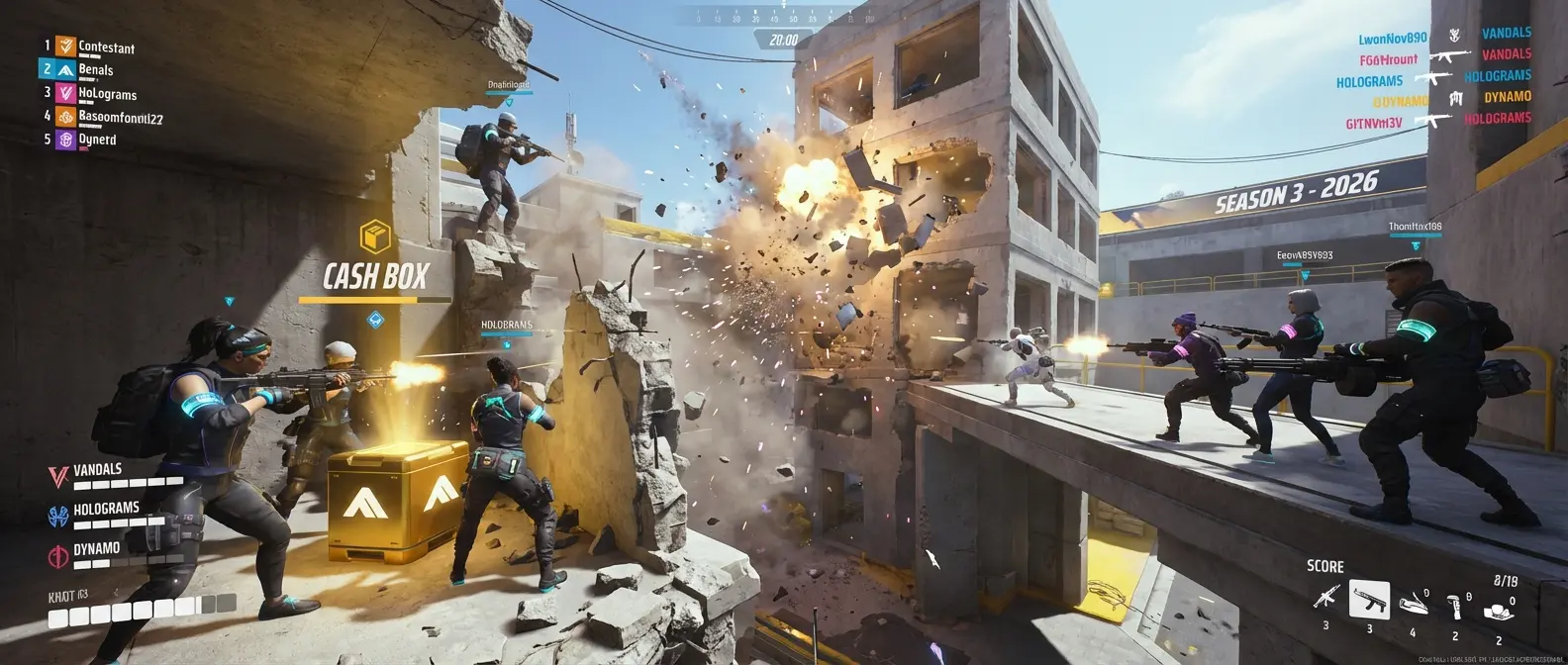 The Finals destructible environment FPS with dynamic team combat