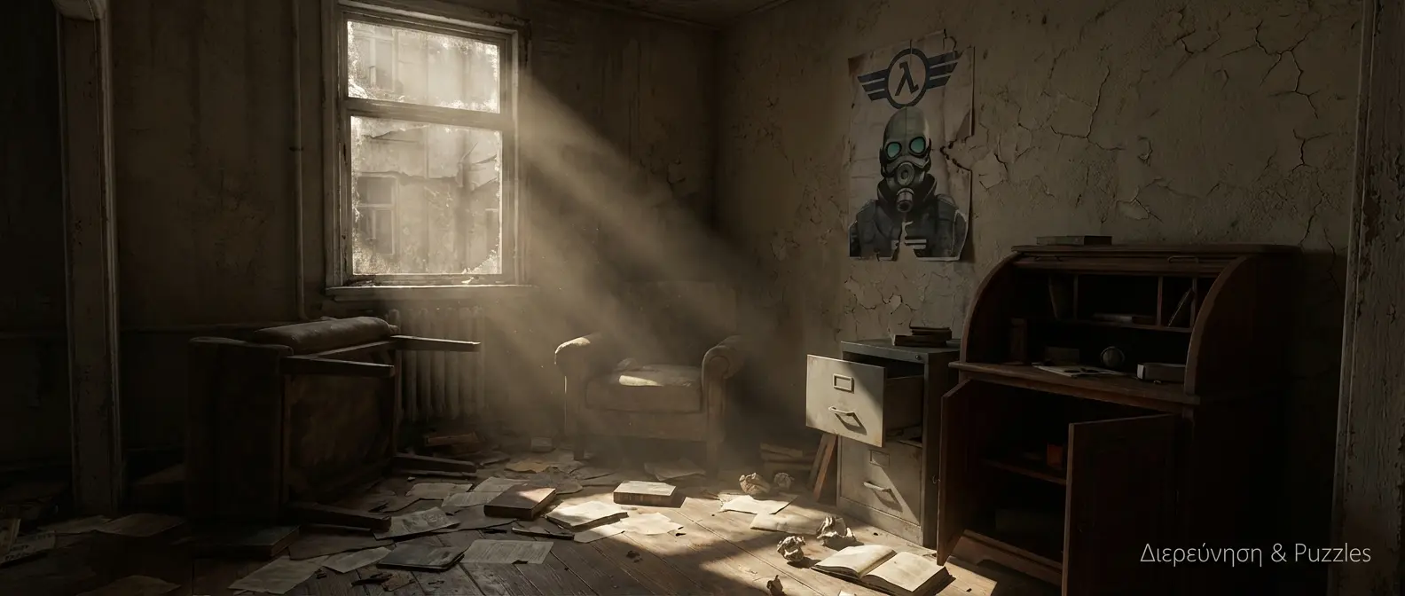 Half-Life Alyx City 17 environment exploration in virtual reality