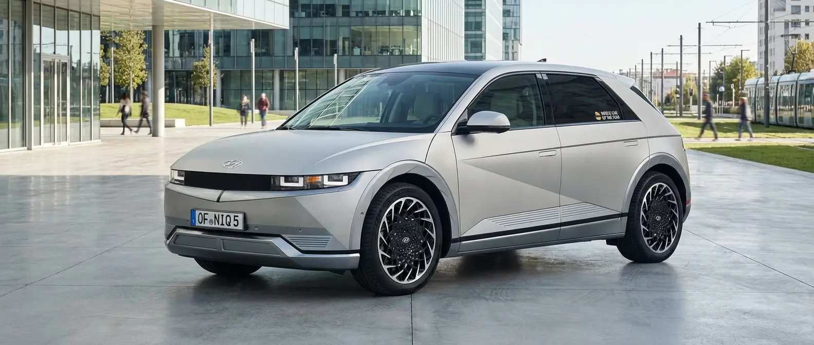 Hyundai Ioniq 5 - Retro-futuristic design with 800V architecture