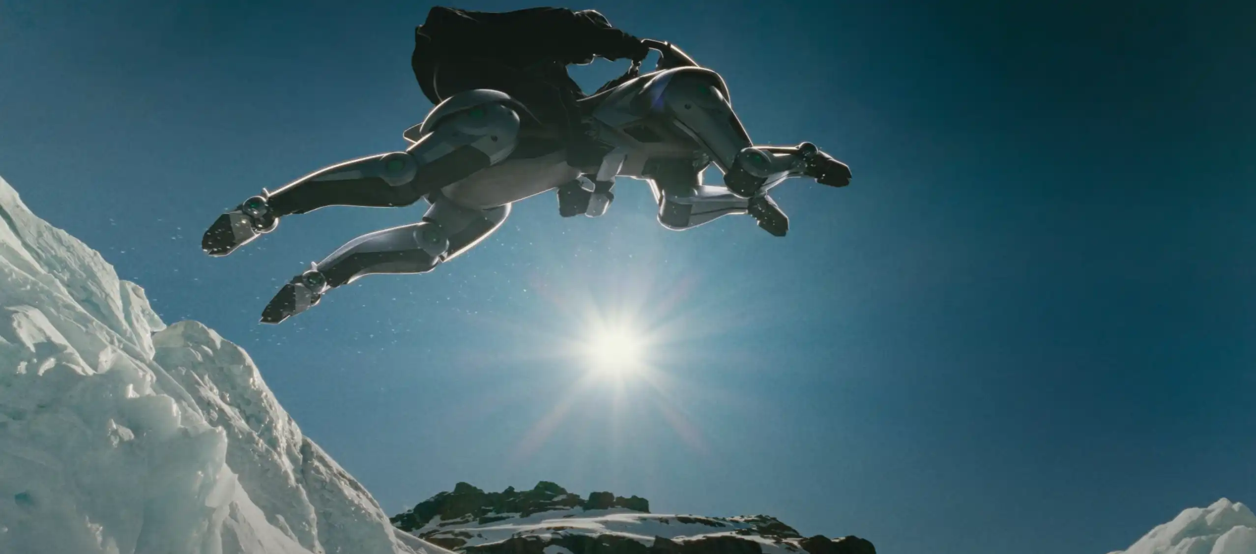 Kawasaki Corleo hydrogen-powered four-legged robot horse in outdoor terrain demonstration