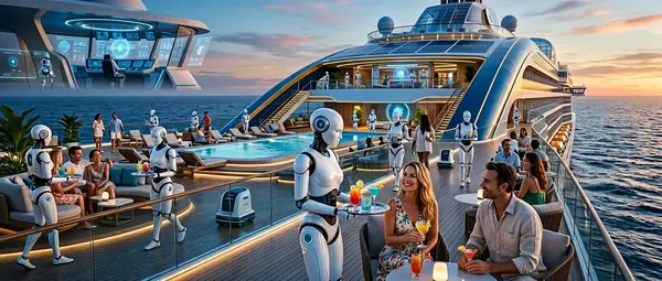 Robot Cruise Ships: No Crew 2040