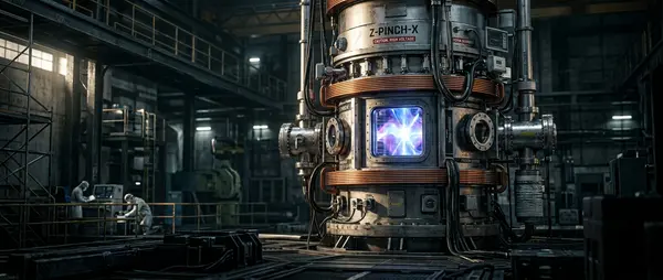 Z-Pinch Fusion: Record Pressure in 12-Foot Reactor