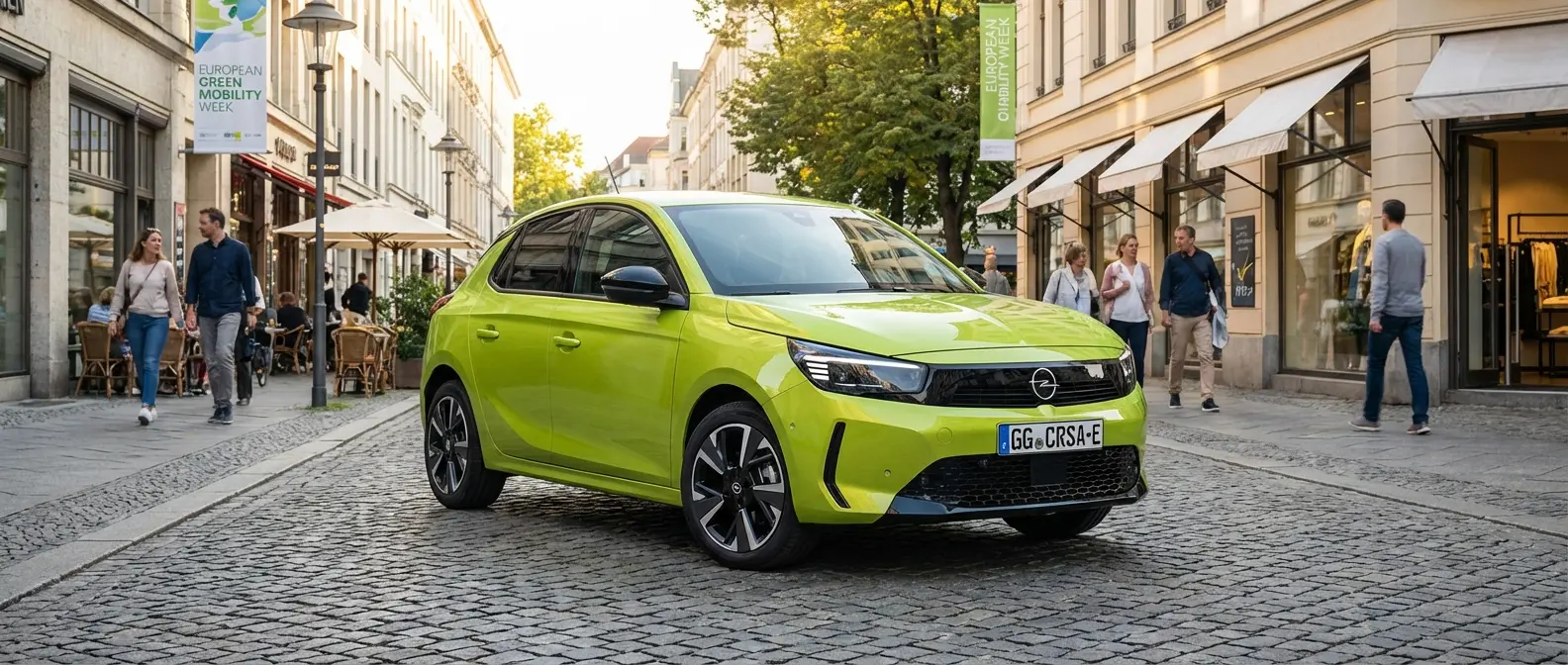 Opel Corsa-e - Small affordable electric car for the city