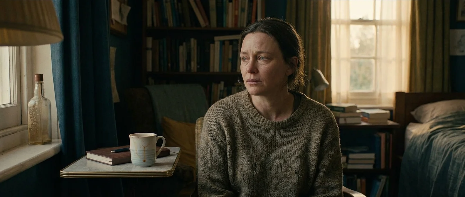 Brain scan showing hippocampus changes and serotonin levels in depression vs healthy brain