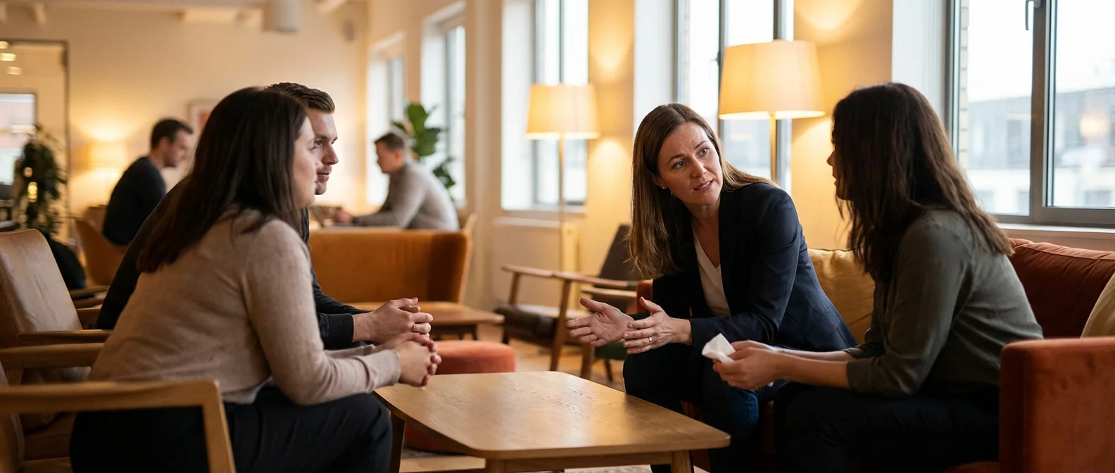 Person practicing emotional intelligence skills through self-reflection and mindful awareness