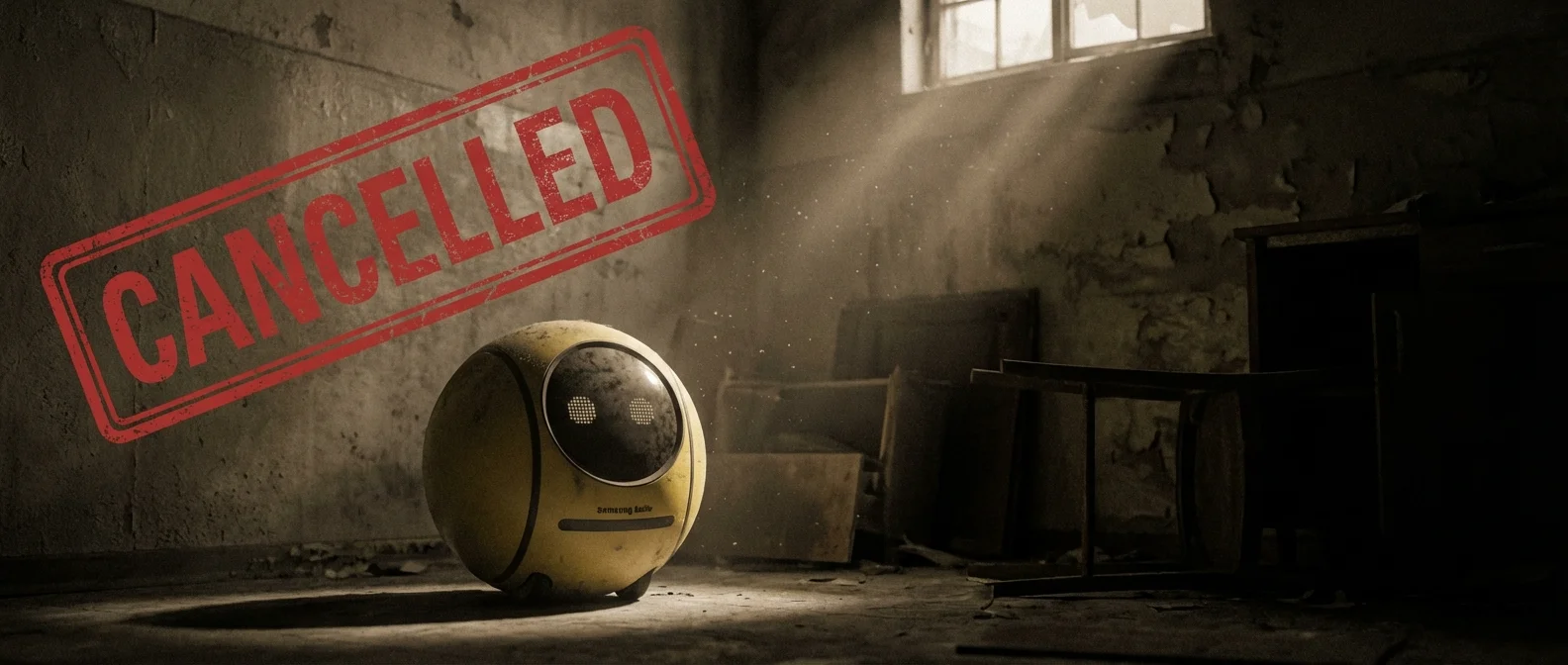 Samsung Ballie robot ball prototype displayed at CES 2020, never released to consumers