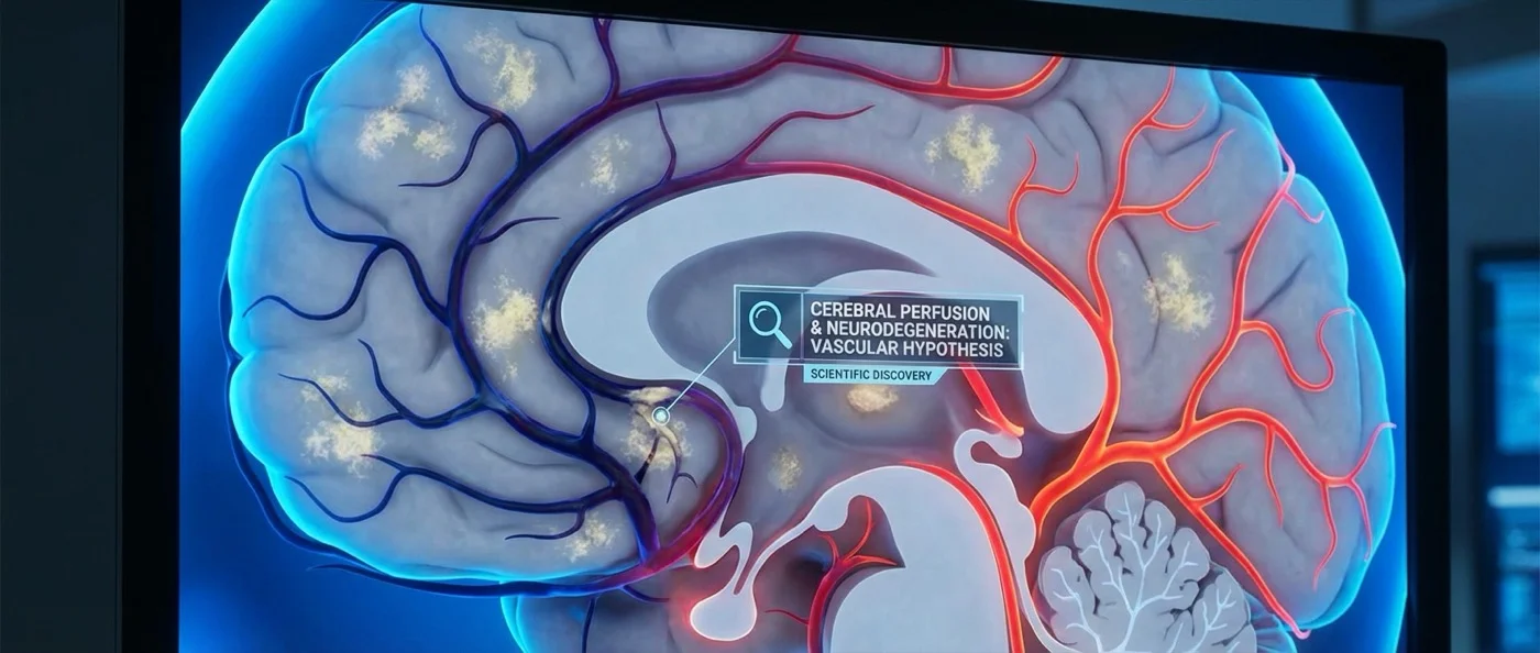 Brain blood flow monitoring equipment showing TCD and NIRS devices used for early Alzheimer's detection