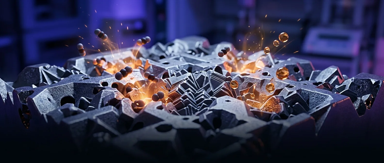 Yale researchers' manganese catalyst system converting carbon dioxide into clean formate fuel in laboratory setting