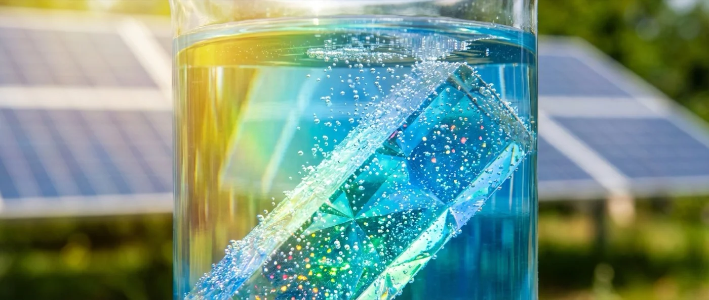 2D νανοπλακίδια κβαντικών υλικών που παράγουν υδρογόνο από ηλιακό φως με 40% απόδοση