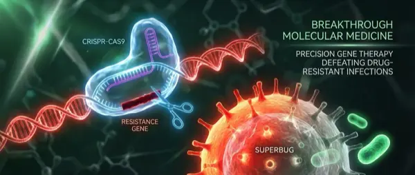 CRISPR Eliminates Antibiotic Resistance in 2026 Experiments