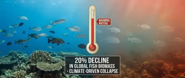Ocean Warming Could Slash Fish Biomass by 20% Before 2100