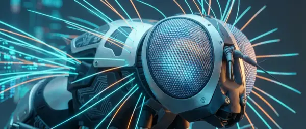 Bionic Insect Eye Sees, Smells, and Guides Robots