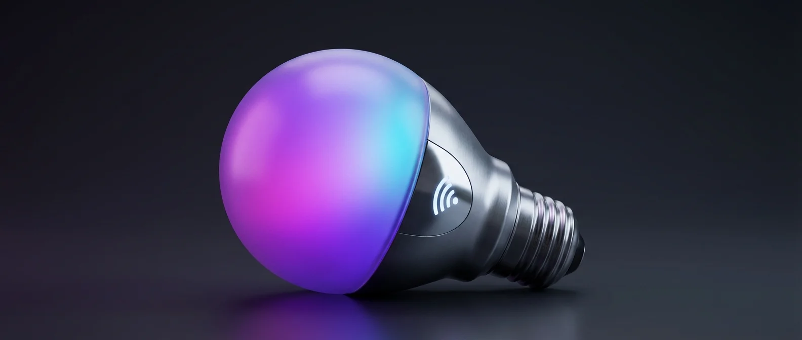 LIFX smart bulb lineup showing different models with colorful lighting display
