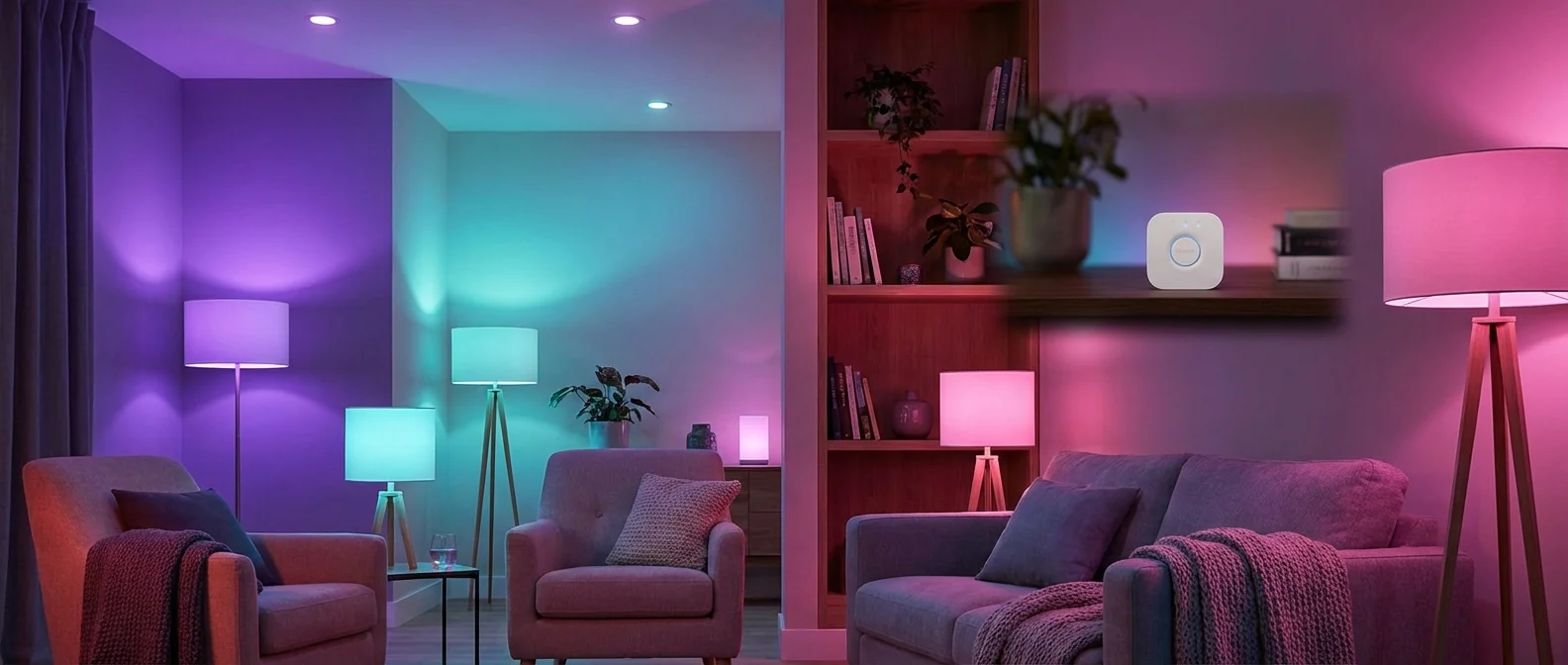 Philips Hue Bridge Pro and starter kit components setup guide for 2026