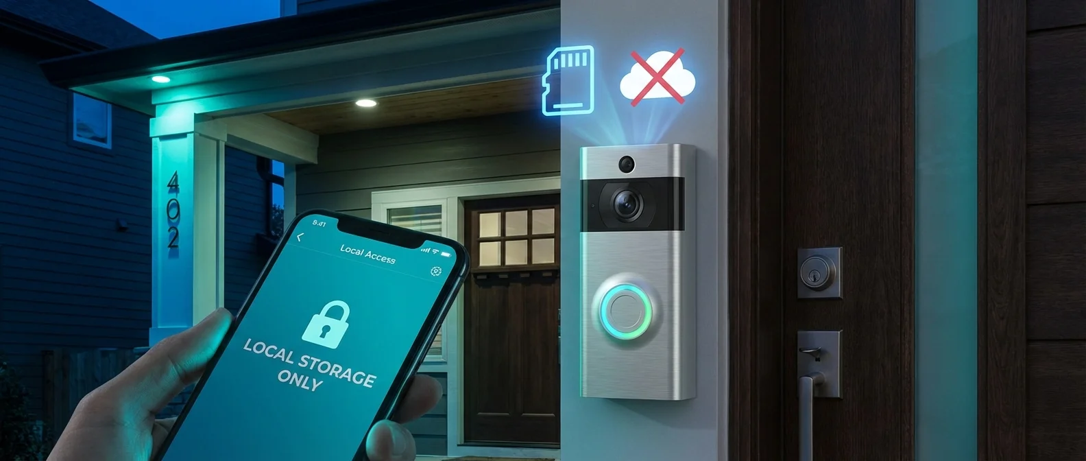 Video doorbell συστήματα χωρίς cloud με τοπική αποθήκευση - Reolink, Aqara G4 και UniFi σύγκριση μοντέλων 2026