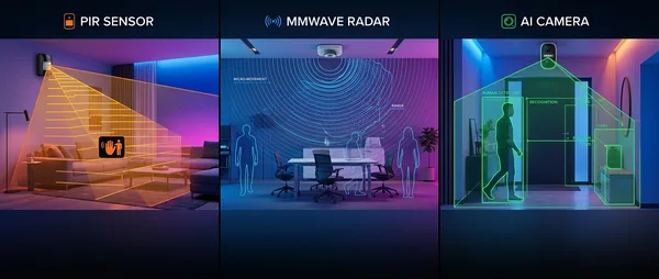 PIR vs mmWave vs Camera: Which Motion Sensor Wins?