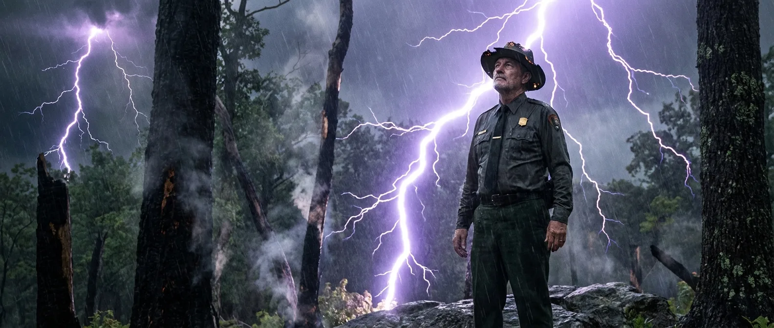Roy Sullivan, the park ranger who survived seven lightning strikes and holds the Guinness World Record