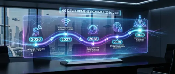6G Roadmap 2030: When Will It Be Ready
