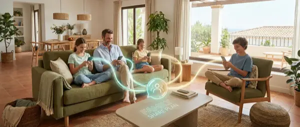 Family Mobile Plans Greece 2026: Cosmote vs Vodafone vs Nova