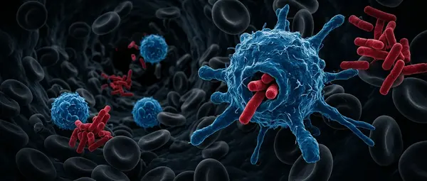 White Blood Cells in Action: Your Body