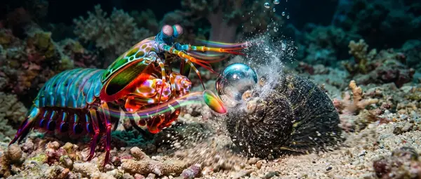 Mantis Shrimp: 50 MPH Punch That Boils Water
