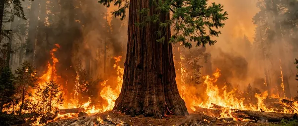 Why Giant Sequoias Survive Fire: 100-Million-Year Secret
