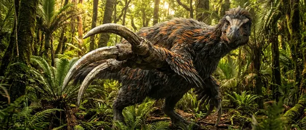 Therizinosaurus: 3-Foot Scythe Claws on a Gentle Giant