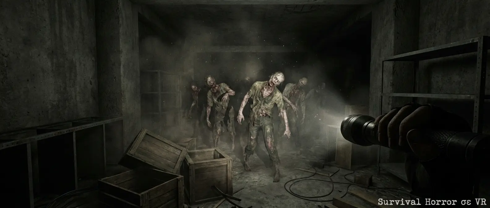 VR Zombie Survival Horror - Walking Dead Saints & Sinners gameplay