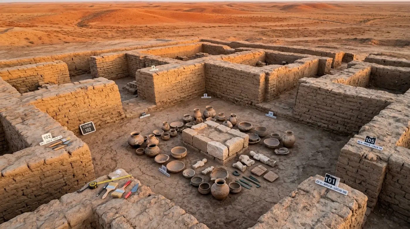 5,000-year-old ritual site discovered in Iraq showing ancient ceremonial complex